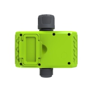 Programmateur d'arrosage en plastique OEM programmable, étanche, avec écran HD, fonction de report de pluie, système d'irrigation automatique pour pelouse et jardin