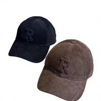 Casquette souple personnalisée OEM avec lettres brodées pour femmes