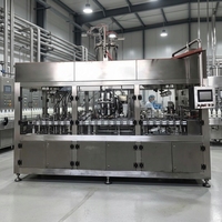 Machine de remplissage de pâte à piston entièrement automatique à plusieurs buses, en acier inoxydable 304 316 de qualité alimentaire, pour l'industrie alimentaire et chimique