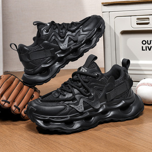 Nuevos Zapatos Deportivos de Malla con Suela Gruesa para Adolescentes, Zapatos Casuales a la Moda, Zapatos Deportivos Modernos para Hombre - Product Image 3