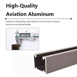 WEKIS Modern 3/7 Inch Bi-Folding Aluminium Zinc Alloy Concealed Sliding Barn Door Hardware <b>Kits</b> for Kitchen Living Room Bedroom - Product Image 4