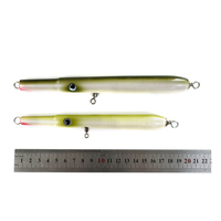 Leurre de pêche en bois Raylor Wholesale 6.5 7.5 pouces 42g 49g avec œil 3D et hameçon, leurre dur pour la pêche rapide depuis le bateau ou le rivage