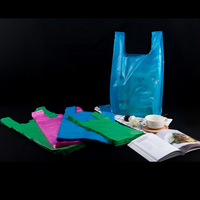 Sacs en plastique pour emballages de t-shirts jetables imprimés sur mesure