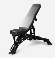 Presse de banc oblique réglable multifonctionnelle de qualité commerciale S & H et support d'haltères pliable pour la salle de sport à domicile