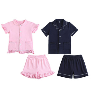 All'ingrosso <span class=keywords><strong>pigiama</strong></span> di natale a manica corta in cotone rosso per bambini estivi set pigiami <span class=keywords><strong>da</strong></span> <span class=keywords><strong>bambina</strong></span> - Product Image 3