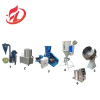 Machine à granulés d'aliments pour poissons flottants de haute qualité, équipement de transformation d'aliments pour animaux de compagnie, machine à fabriquer des granulés d'aliments pour chats