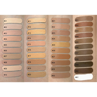 Vente en gros de fond de teint minéral végétalien et sans cruauté de haute qualité avec une excellente sensation de peau et une excellente couverture et contrôle de l'huile