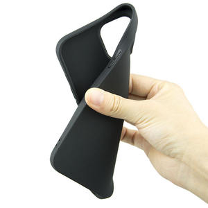 Đen mờ Matte trường hợp điện thoại cho <span class=keywords><strong>iPhone</strong></span> 16 TPU trường hợp điện thoại 15 Pro Max 14 trống Slim Đen Silicone trường hợp điện thoại cho <span class=keywords><strong>iPhone</strong></span> 16 17 - Product Image 3