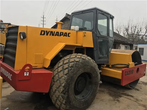 Rodillo compactador de carretera de buena calidad, 10 toneladas, Dynapac CA25D usado de un solo tambor, Dynapac CA251d, rodillo compactador de carretera usado en venta a bajo precio. - Product Image 1