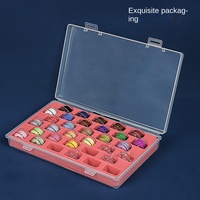 D & D Boîte de Rangement de Canette en Plastique Universel Ménage Machine à Coudre Transparent Couleur Spot Modèle en Gros DZ25-FR001 Zhejiang