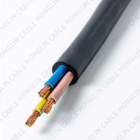 Cordon d'alimentation européen de haut rang H07RN8-F d'origine 450v/750v étanche EPDM isolation pompes submersibles câble d'alimentation électrique