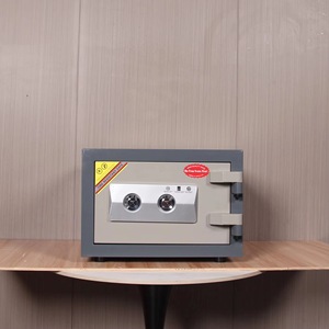 <b>Fireproof</b> Safe <b>Box</b> Double Key Lock Strong Fire Resistance Capability Safe <b>Box</b> Storage Documents Cash <b>Fireproof</b> Safe <b>Box</b> - Product Image 6
