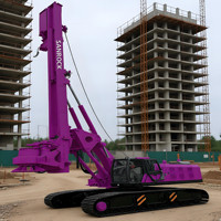 Foreuse rotative robuste pour travaux municipaux, profondeur de forage 90 mètres, foreuse rotative intelligente