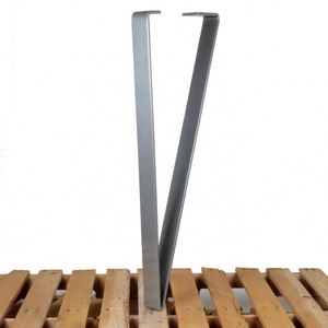 New Design Modern V Shaped Steel <b>Table</b> <b>Legs</b> with Powder Coated Finish for Kitchen and Bathroom Furniture - Product Image 4