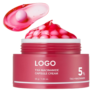 <span class=keywords><strong>Crème</strong></span> pour le visage au collagène rose GUOCUI BIO TECH, teint inégal, hydratation longue durée, anti-âge, <span class=keywords><strong>crème</strong></span> en capsules 5% TXA + Niacinamide - Product Image 1