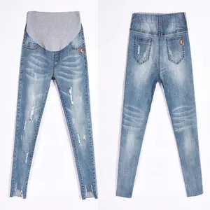 DiZNEW celana denim wanita hamil, grosir celana denim ibu hamil