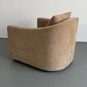 Sillón Individual de Cuero de Estilo Nórdico de Lujo, Cómodo Sillón para Sala de Estar - Product Image 4