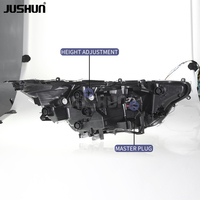 Feux avant LED JUSHUN pour Toyota RAV4 2020-2025, ensemble de phares de mise à niveau, feux de jour, vente en gros d'usine