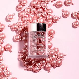 OEM Etiqueta Privada Vitamina E <span class=keywords><strong>C</strong></span> Ceramida <span class=keywords><strong>C</strong></span>ápsulas Ácido Hialurónico Infundido Día Noche Suero para Esencia Blanqueamiento Cuidado DE LA Piel Reparación F - Product Image 2