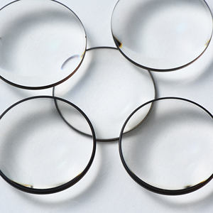 Thiết kế mới Aspherical Sapphire Tinh thể thủy tinh cắt laser ống kính OEM tùy chỉnh Tempered tinh thể Đồng hồ ống kính - Product Image 3