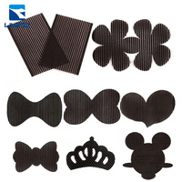 Kit de coiffure DIY qualité salon sans chaleur, ensemble de bigoudis en nylon durable avec bandes auto-agrippantes pour coiffures de filles