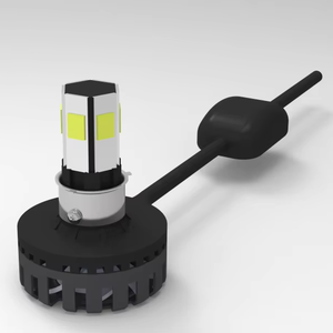 Accesorios de Motocicleta <span class=keywords><strong>Moto</strong></span> H4 Bi Led Lente Dual Mini Proyector 12W 1200lm 24W 2400lm <span class=keywords><strong>Moto</strong></span> HS1 BA20D H4 H6 Faro Delantero - Product Image 2