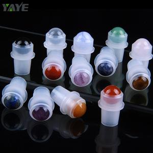 Rulo toplar için renkli silindir topu parfüm şişesi taş uçucu yağ - Product Image 3