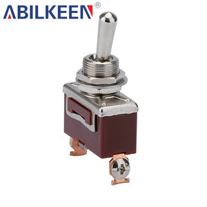 Chất Lượng Cao Màu Nâu 12 Mét Chuyển Đổi Chuyển Đổi AC 15A <span class=keywords><strong>250V</strong></span> ON-OFF 2PIN PC Terminal Bạc Liên Hệ - Product Image 4