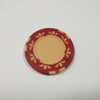Jetons de casino professionnels de 14g de haute qualité, logo personnalisé, jetons de poker Las Vegas Crown ABS Texas Hold'em