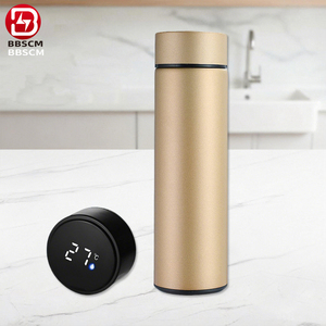 Bouteille d'eau intelligente thermos 500 ml <span class=keywords><strong>avec</strong></span> affichage de la température LED, gourde isotherme sous vide <span class=keywords><strong>avec</strong></span> <span class=keywords><strong>infuseur</strong></span> <span class=keywords><strong>à</strong></span> thé - Product Image 5
