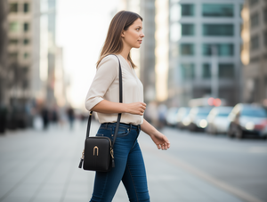 กระเป๋าใส่โทรศัพท์แบบสะพายข้างสำหรับผู้หญิง วัสดุ Pu ดีไซน์เรียบง่าย พร้อมสายคล้องโทรศัพท์ รุ่นเอ็มที 22072 - Product Image 2