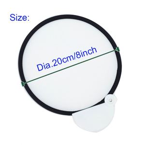 Abanico Plegable Retráctil de Poliéster para Sublimación, Impresión a Doble Cara, Transferencia Térmica, Duradero, Compresible, para Publicidad DIY - Product Image 2