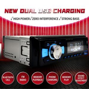 Factory Wholesale Car for 5.0 FM Radio Stereo MP3 <b>Player</b> with 2 <b>USB</b> Ports WAV Support 1DIN Universal Fitment - Product Image 5