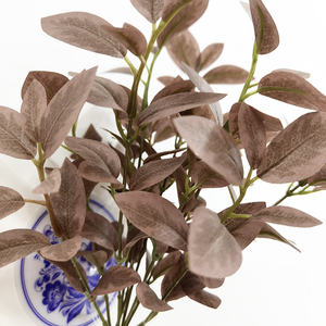 Plantes pots artificielles vertes de haute qualité, 2 pièces, décoration d'intérieur - Product Image 5