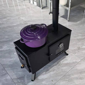 Estufa de Leña con Horno para Camping, Portátil, Tipo Bell Tent, Precio de Fábrica, Gran Venta - Product Image 5