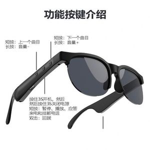 Lunettes de soleil intelligentes sans fil Bluetooth G58 - Lunettes de soleil de cyclisme professionnelles à IA de pointe avec fonction d'appel - Product Image 5