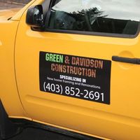 Signes de voiture personnalisés Logo personnalisé magnétique pour votre voiture Van Truck Annoncez votre voiture professionnelle Autocollant magnétique