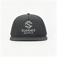 Gorra Snapback Unisex de Hip Hop con Perforaciones Láser y Bordado 3D en Lona Transpirable e Impermeable para Deportes, Aire Libre, Playa y Viajes