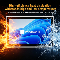 PC Industrial Todo en Uno de 15 Pulgadas con Pantalla Táctil, Intel Core I7, Windows 7, VGA, 4GB de RAM, Resistente al Agua y al Polvo, Construcción Totalmente en Aluminio