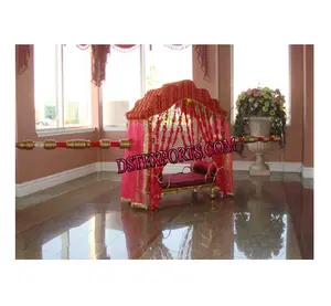 Doli/Palki de boda india, hermoso Palki decorativo, novedad - Product Image 1