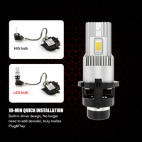 Bombillas de faro LED MINI D2S D4S de alta calidad 7000LM 6000K con decodificador CANBUS cobre PCB Plug And Play reemplazar bombillas de xenón HID
