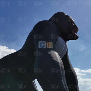 Bơm hơi khổng lồ GORILLA động vật lớn Đồ chơi quảng cáo mạnh mẽ bơm hơi cho trung tâm quảng cáo hiển thị - Product Image 2