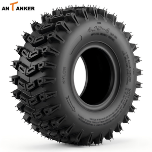 Pneumatici 4.10-4 Tubeless, 2PR, per Trattori da Giardino, Tosaerba, Spazzaneve, Trattori Agricoli, Scavatrici - Product Image 1
