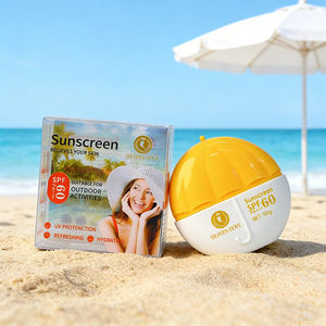 Crème <span class=keywords><strong>solaire</strong></span> <span class=keywords><strong>teintée</strong></span> SPF 60 pour le <span class=keywords><strong>visage</strong></span>, 50g, marque privée, crème <span class=keywords><strong>solaire</strong></span> coréenne pour peaux noires - Product Image 1