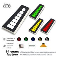 Écran LED numérique 5.3 pouces avec éclairage RGB pour les voyages, écran LED numérique pour appareils électroniques portables et projets