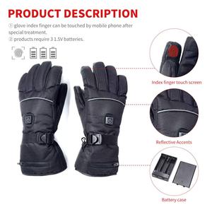 Mydays Tech sarung tangan hangat layar sentuh, sarung tangan elektrik termal untuk musim dingin, berkemah, luar ruangan, bersepeda, ski, mendaki gunung, bekerja - Product Image 6
