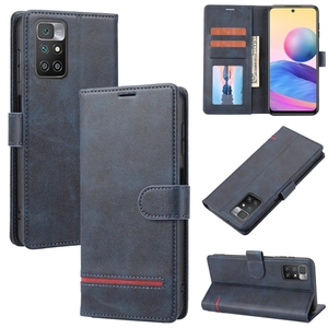 Per <span class=keywords><strong>Xiaomi</strong></span> <span class=keywords><strong>Redmi</strong></span> 10 4G / 10 <span class=keywords><strong>2022</strong></span> custodia per telefono in pelle a portafoglio classica (blu) - Product Image 4
