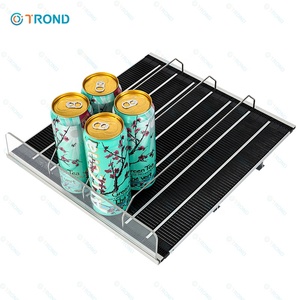 Étagère à <span class=keywords><strong>boisson</strong></span>, <span class=keywords><strong>pour</strong></span> bouteilles de <span class=keywords><strong>boisson</strong></span>, rouleau Glide, système de gravité <span class=keywords><strong>pour</strong></span> réfrigérateur - Product Image 2