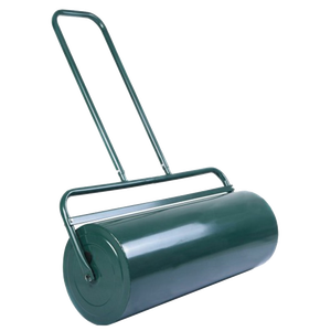 Rodillo de césped Manual pesado, rodillo de césped <span class=keywords><strong>para</strong></span> jardín, <span class=keywords><strong>barra</strong></span> raspadora de rodillo de tambor de jardín llena de arena de agua duradera - Product Image 1