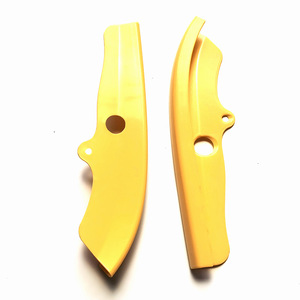 Lower Front Bumper Trim <b>Strip</b> 68327082AA Yellow <b>Plastic</b> Protective For Dodge Challenger Hellcat - Product Image 3